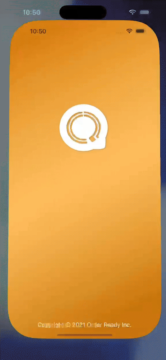 Order Ready solution